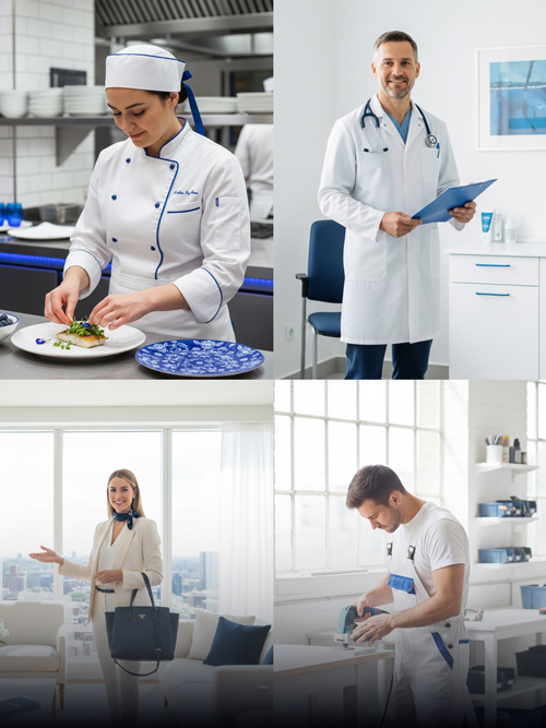 Collage von verschiedenen Unternehmen